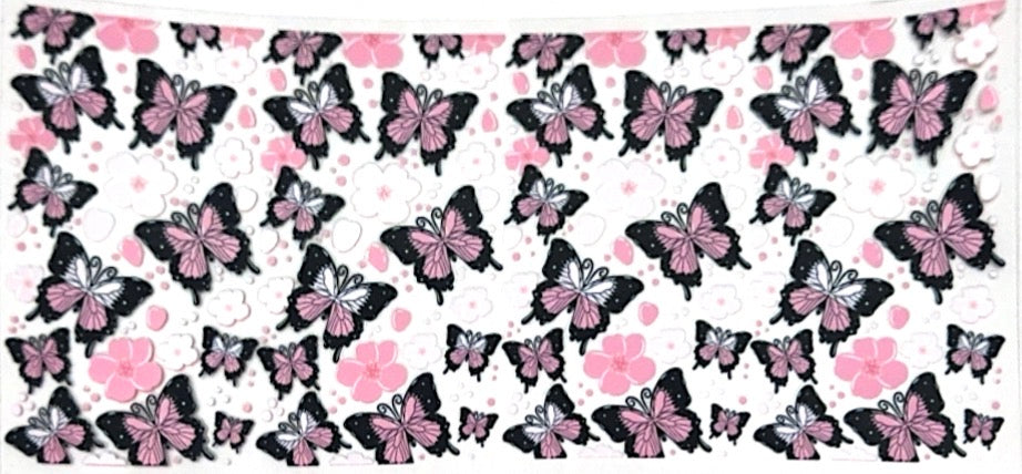 Pink butterflies