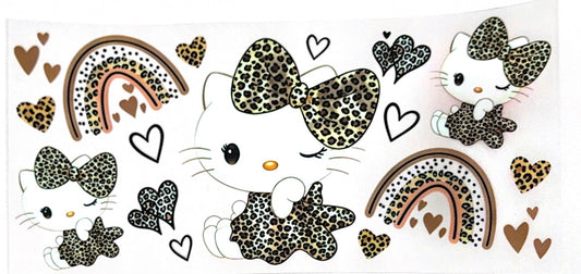 Leopard hello kitty