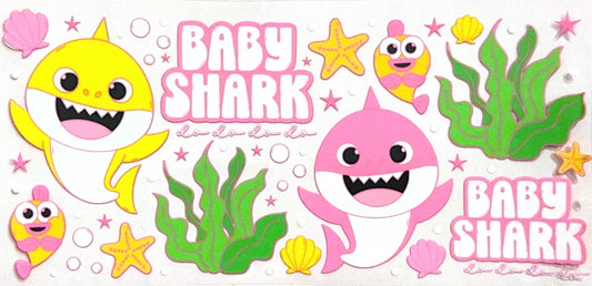 Pink baby shark