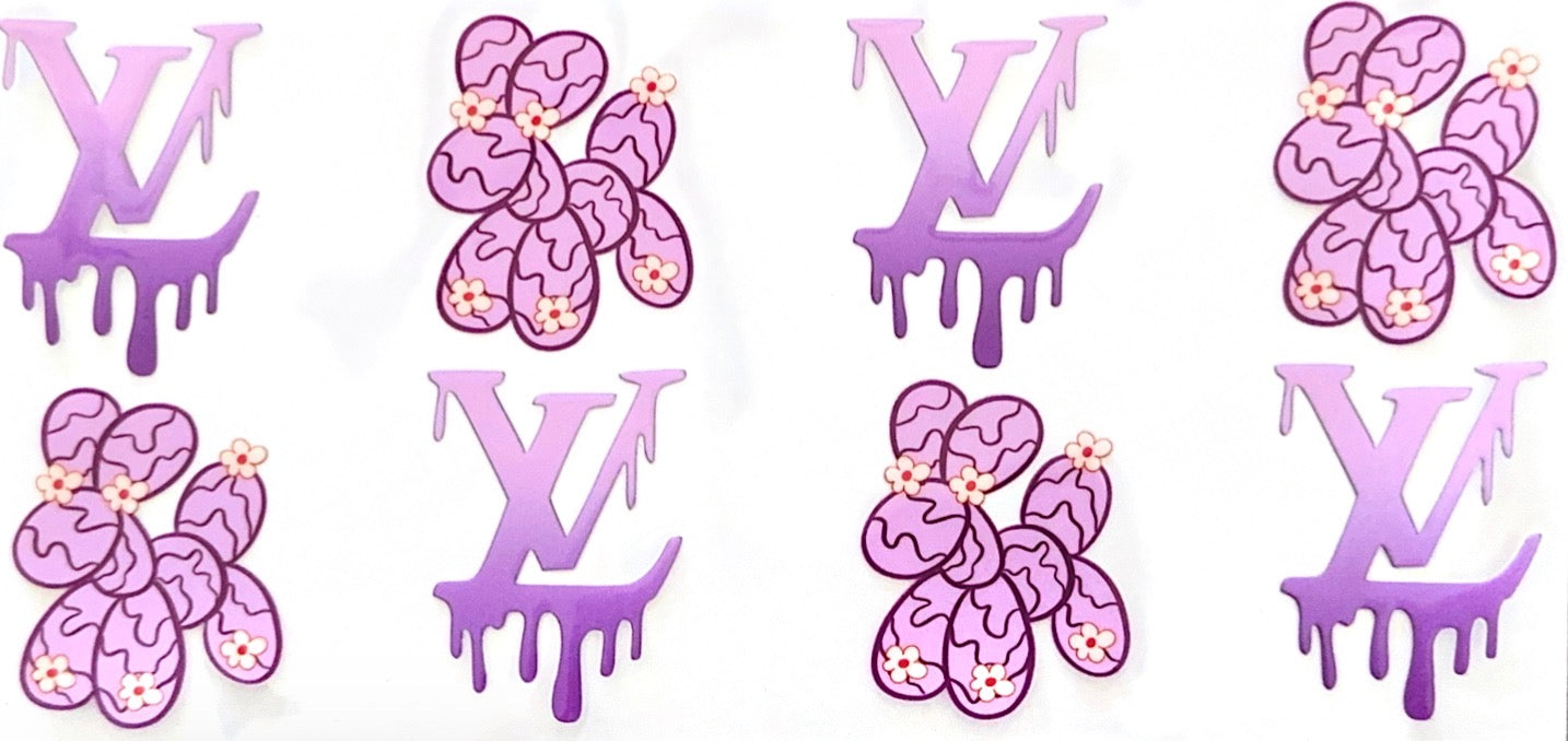 LV purple dog