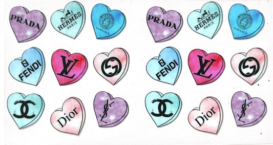 Designer hearts