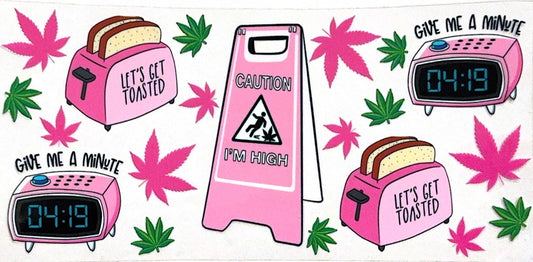 Caution high