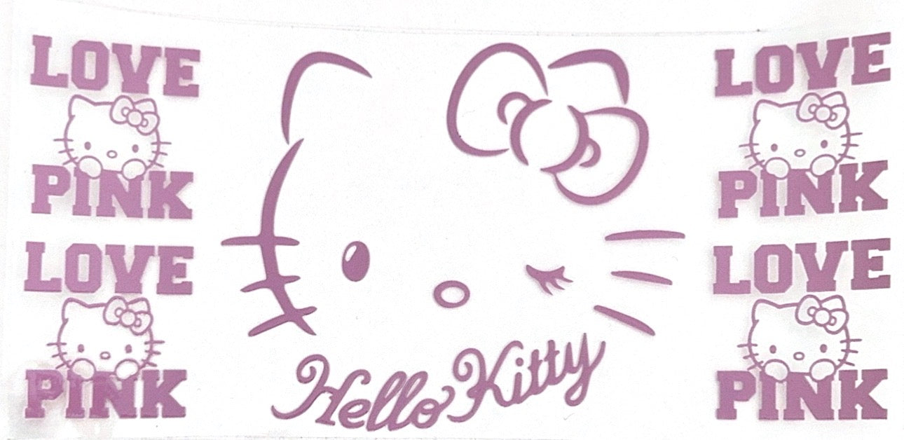 Love pink hello kitty