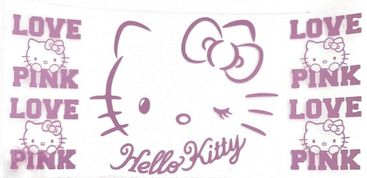 Love pink hello kitty