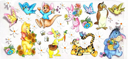 Winnie and friends flowers