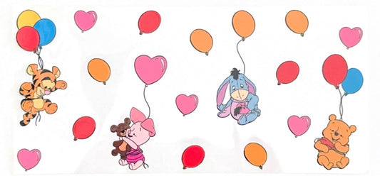 Winnie and friends balloons