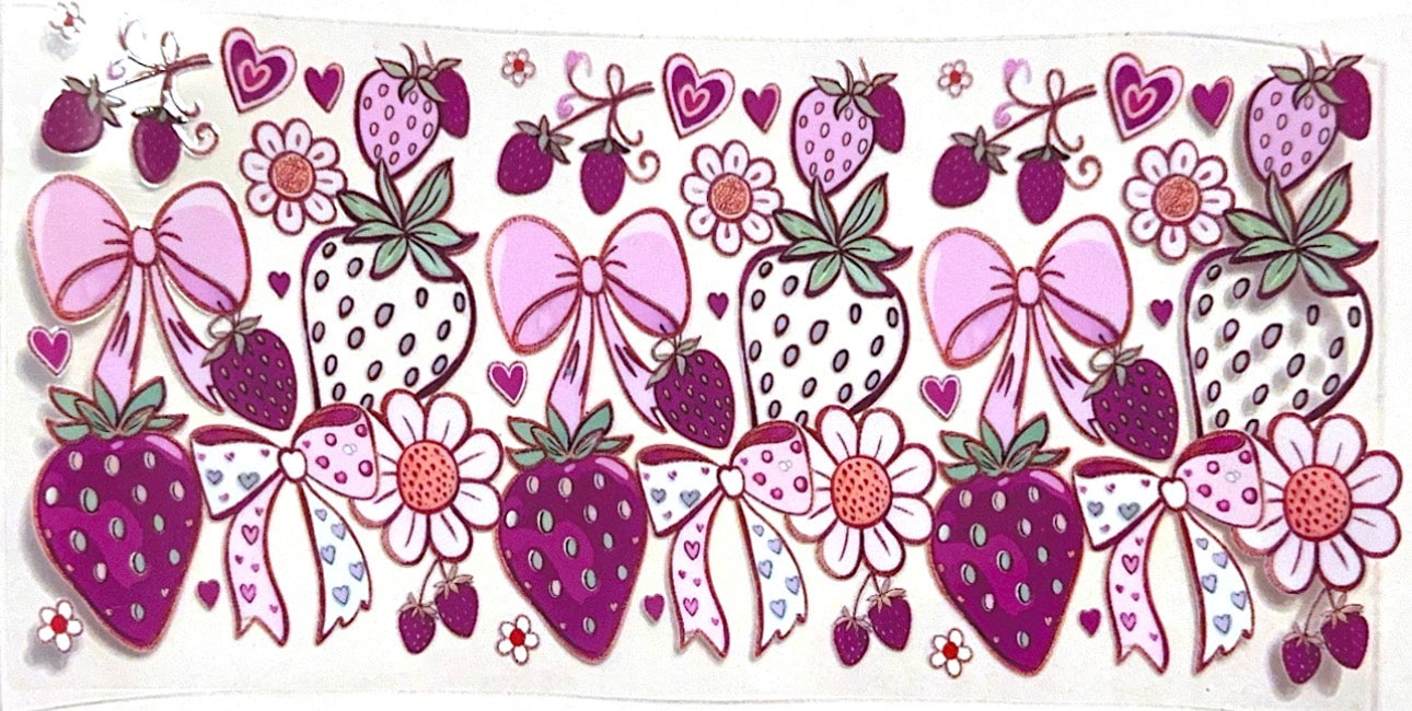 Strawberry bows