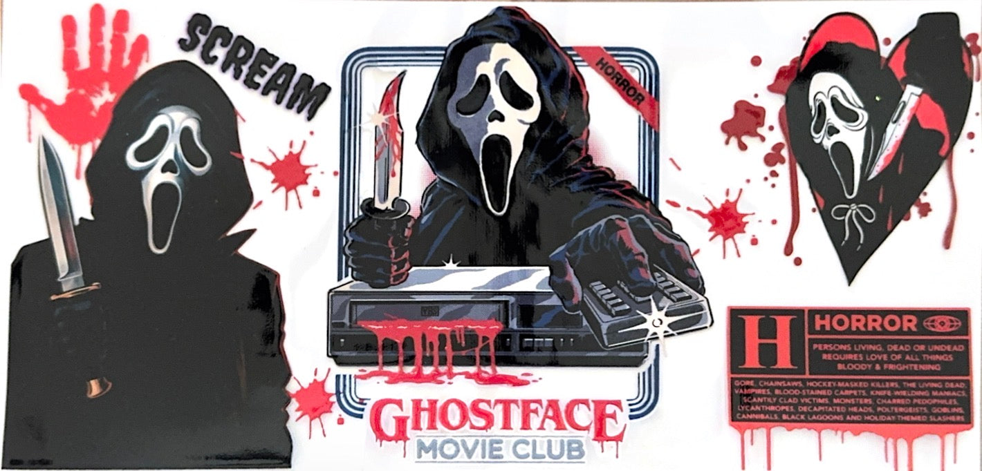 Ghost face movie club