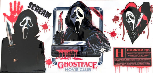 Ghost face movie club