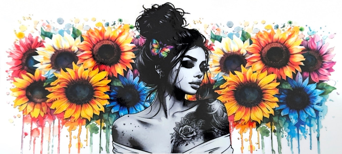 Tattoo sunflowers