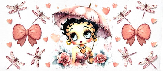 Pink Betty boop
