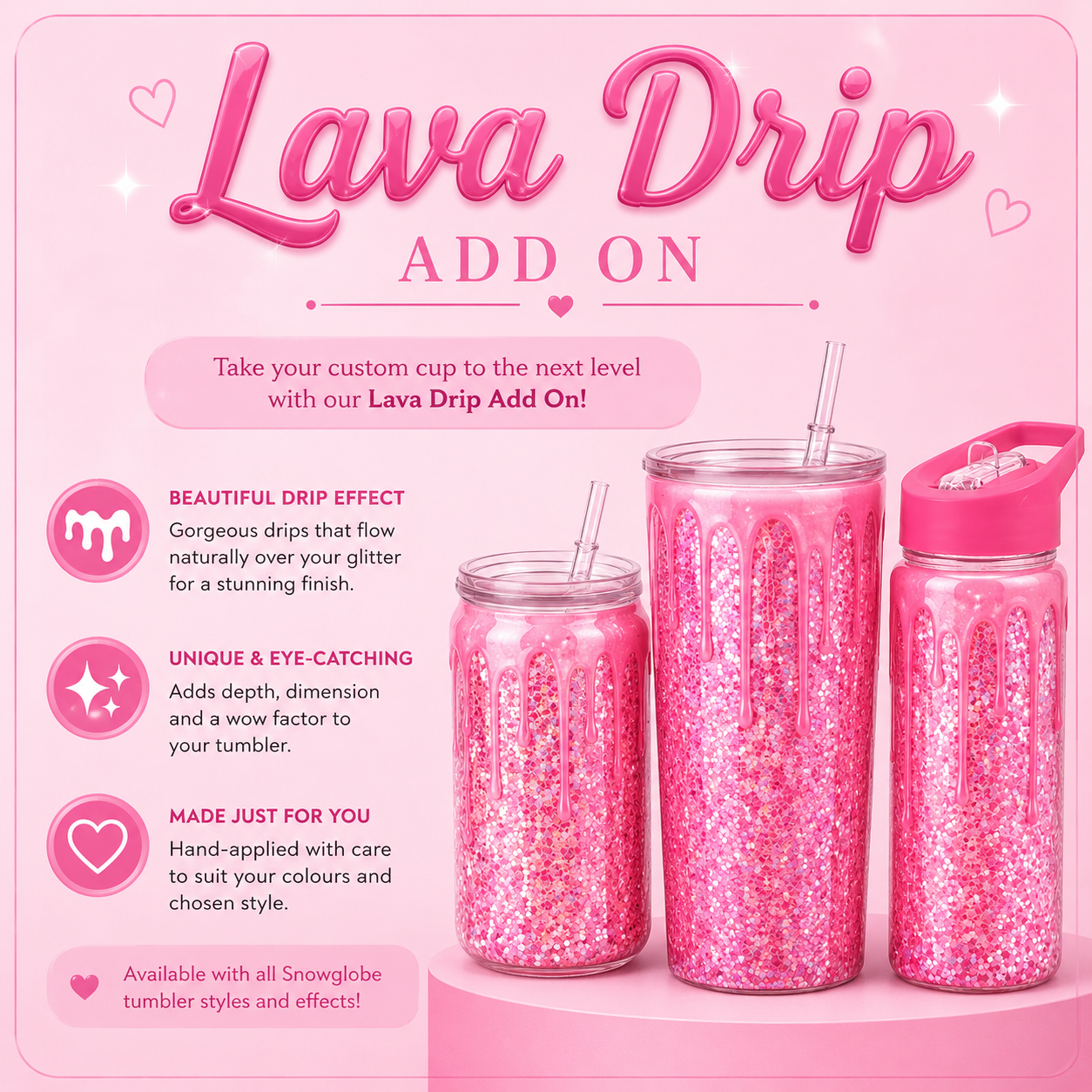 Lava drip add on