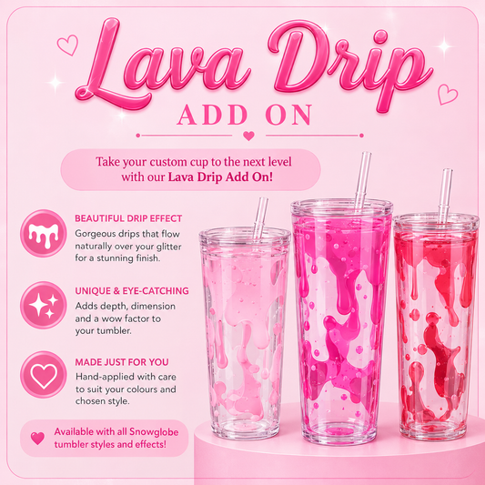 Lava drip add on
